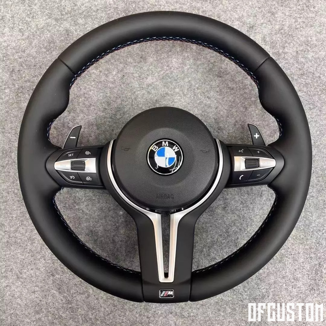 ᴏꜰꜰᴄᴜꜱᴛᴏᴍ™ Customised leather steering wheel suitable for bmw E90 series