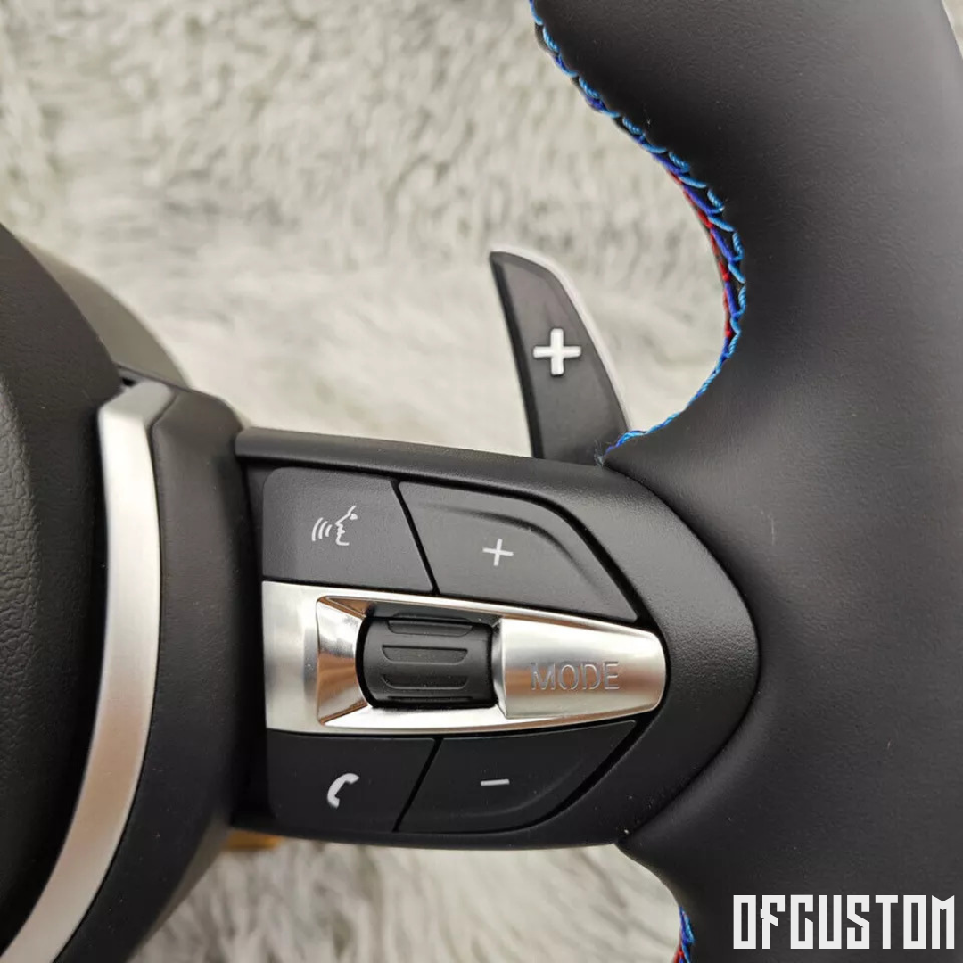 ᴏꜰꜰᴄᴜꜱᴛᴏᴍ™ Customised leather steering wheel suitable for bmw E90 series