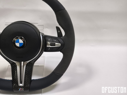 ᴏꜰꜰᴄᴜꜱᴛᴏᴍ™ Customised alcantara steering wheel suitable for bmw