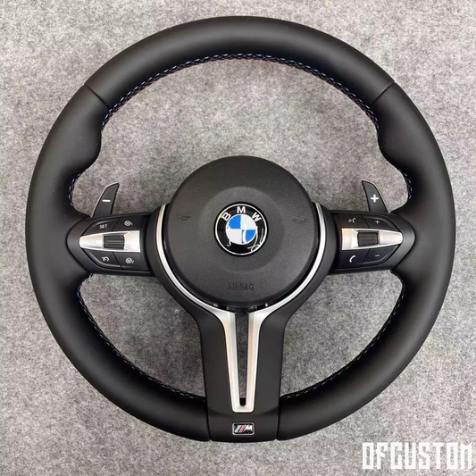 ᴏꜰꜰᴄᴜꜱᴛᴏᴍ™ Customised leather steering wheel suitable for bmw E60