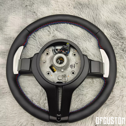 ᴏꜰꜰᴄᴜꜱᴛᴏᴍ™ Customised leather steering wheel suitable for bmw E90 series