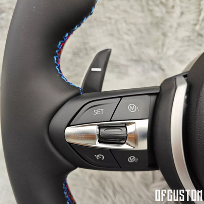 ᴏꜰꜰᴄᴜꜱᴛᴏᴍ™ Customised leather steering wheel suitable for bmw E90 series