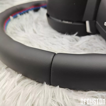 ᴏꜰꜰᴄᴜꜱᴛᴏᴍ™ Customised leather steering wheel suitable for bmw E90 series